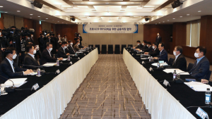 코로나19 위기 극복을 위한 금융지원 협약식