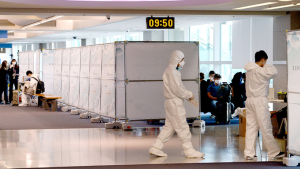 인천공항 '워킹스루' 진료소서 1일 2000명 검사…유럽·미국인 중심 실시