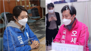 광진을 출사표 던진 고민정-오세훈 '데뷔전 VS 복귀전'