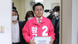 황교안, 서울 종로구 후보등록