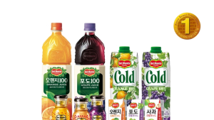 델몬트주스, 22년 연속 ‘한국산업의 브랜드파워’ 주스 부문 선정