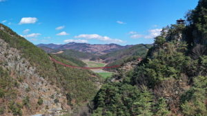순창 채계산 출렁다리 정식 개통..길이 270m