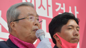 김종인 '송한섭 양천갑 후보 지원유세'