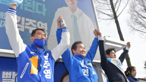 이낙연, 경기 김포 찾아 지원유세