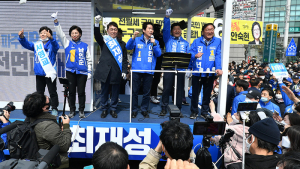 송파에 모인 더불어민주당 후보들