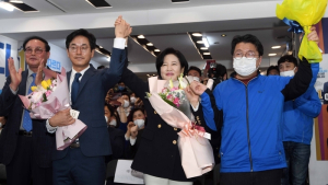 신인이수진, 4선의 나경원 꺾고 당선