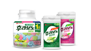 롯데제과, ‘후라보노’ 브랜드 강화… 신제품 2종 출시