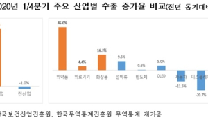 코로나 유행에도 국내 보건산업 수출액은 '44억달러' 전년比 ↑