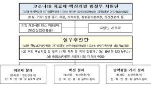 코로나19 치료제‧백신개발 '범정부 실무추진단' 역할 살펴보니