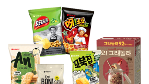 ‘파이 밀고 스낵 당기고’ 오리온, 지난달 국내외 매출 껑충