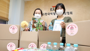 농심, 소아암 환아에 ‘심심( 心心) 키트’ 전한다