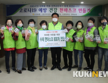 전북농협·고산농협, 코로나19 극복 건강 면마스크 재능기부