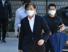 '가족비리·감찰무마 의혹' 조국, 무거운 걸음걸이