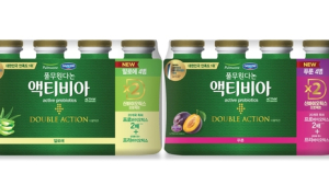 풀무원다논, 마시는 ‘액티비아 더블액션’ 출시