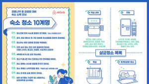 에어비앤비‧한국관광공사, 코로나19 예방 청결관리 가이드 배포