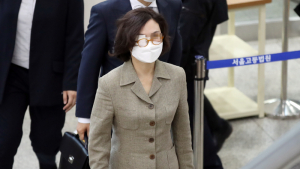 법정으로 향하는 정경심