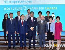'2020 미래행복대상' 영광의 수상자들
