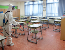 고3 확진자 나온 학교 교실