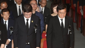 김홍업·홍걸, 김대중 전 대통령 유산 두고 다툼 벌여