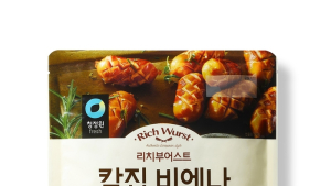 대상 청정원, ‘리치부어스트 칼집소시지’ 3종 출시