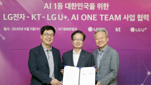 LG유플러스·LG전자, KT의 'AI 원팀' 참여...