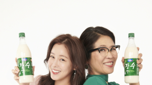 서울장수, 생막걸리 전속 모델에 황석정·경수진 발탁
