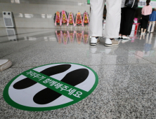 다시 열린 코엑스, 입장 시 '거리두기' 필수