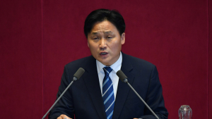 의사발언 진행하는 김영진 의원
