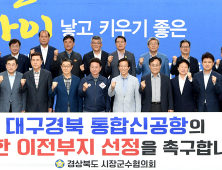 경북시장군수 “국방부, 신공항 이전 부지 조속히 결정 내릴 것”