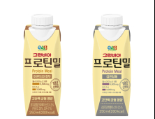 정식품, 고단백 영양식 '그린비아 프로틴밀’ 2종 출시