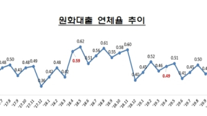 은행 4월말 중소법인·신용대출 연체율 '증가'…코로나 여파 반영