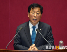 당선인사하는 윤후덕 기획재정위원장