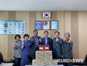 원주시 흥업면 지역사회보장협의체, 취약계층 건강기능식품 전달