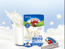 빙그레, ‘래핑카우 우유 플레인’ 출시