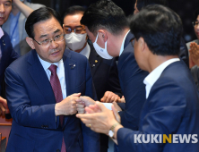 '미래통합당 만장일치' 주호영 원내대표 재신임