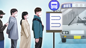 대중교통 마스크 갈등...