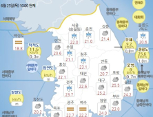 부산 하루종일 비 내리다 그치다 반복 전망···예상강수량 5~30mm