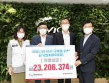 한국벤처투자, 창립 15주년 비대면 기념식 열고 대한적십자사에 기부금 전달