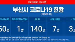 휴일 부산 코로나19 추가 확진자 발생 ···대전 105번 확진자 직장동료