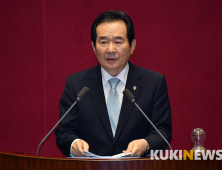 정부시정연설하는 정세균 국무총리