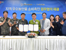 경북도, 제5군수지원사령부와 ‘농산물 소비촉진 MOU’ 체결