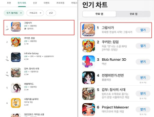 엔픽셀 ‘그랑사가’, 출시 하루 만에 양대 마켓 인기 1위