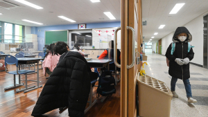 [쿠키포토] '새학기 시작한 초등학교' 
