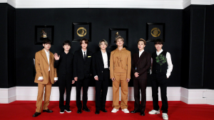 [쿠키포토] 방탄소년단, 그래미 어워드 레드카펫 참석
