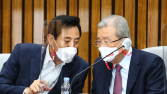 삐걱대는 범야권 단일화… 김종인‧오세훈