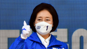 박영선 '서울시장은 기호 1번'