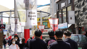 전주국제영화제 찾은 영화팬들