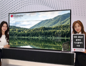 LG디스플레이 ‘롤러블 OLED TV’, 美 SID ‘올해의 디스플레이’ 수상