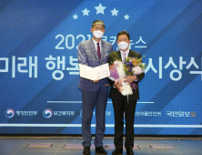 [쿠키포토] 휴젤, 2021 미래행복대상 보건복지부장관상 수상