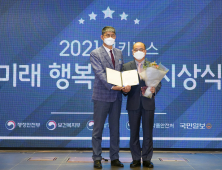 [쿠키포토] 서민금융진흥원, 2021 미래행복대상 여성가족부장관상 수상
